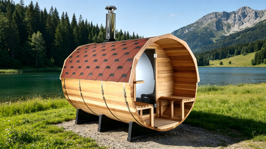 Outdoor Far Infrared Spa Cabin